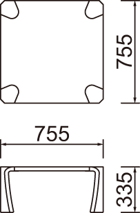 座卓 T-0263MP-NT｜天童木工
