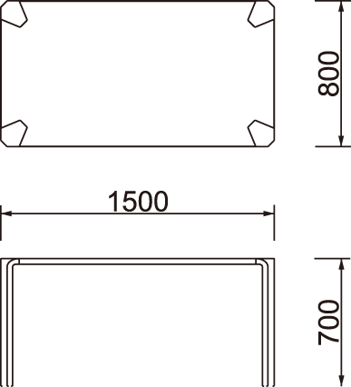 テーブル T-2079ME-NT｜天童木工