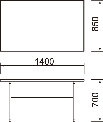 テーブル T-2314MP-NT｜天童木工