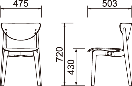 天童木工 T-3035AS-NT チェア ＜12⁄15より価格改定 買うなら今！＞天童木工 チェア T