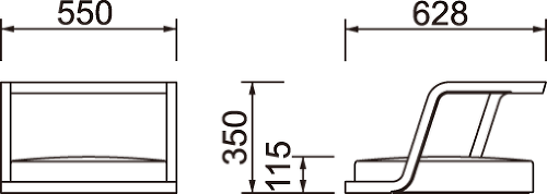 座イス T-3187WB-NT｜天童木工