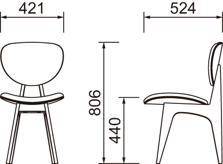 椅子 ◎NYにあるインテリアショップ CB2 サイドテーブル / CHEVAL