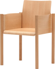 Kawara Armchair K-7324NA-BB｜天童木工
