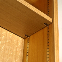 単式傾斜高書架 L-6625-02｜天童木工