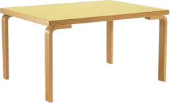 傾斜閲覧テーブル L-6678｜天童木工