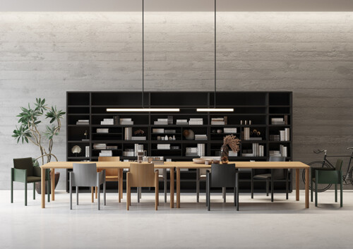 Kawara Armchair K-7325NA-BG｜天童木工