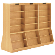 複式傾斜高書架