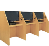 AVブース（単式3連）