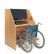 車イス対応AVブース