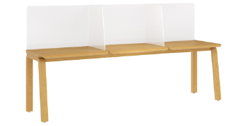 キャレルデスク（単式）