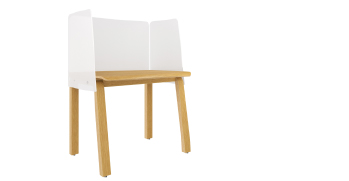 車イス対応キャレルデスク