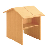 新聞閲覧机（複式1連）